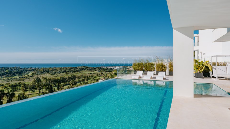 Benahavis, Villa contemporánea de lujo en venta en Paraiso Alto, Benahavis