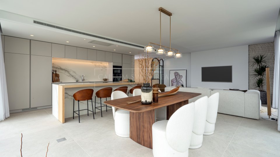 Benahavis, Penthouse unique avec vue panoramique sur la mer