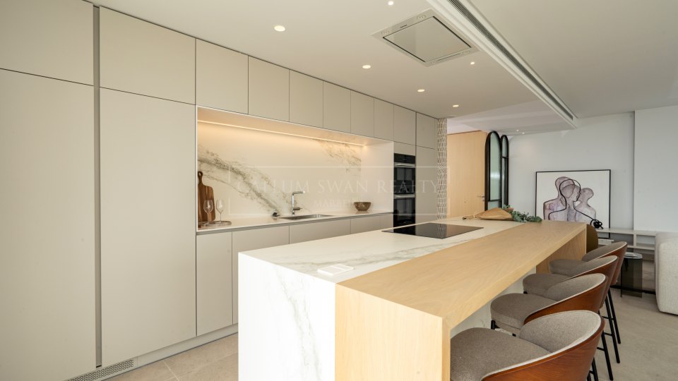 Benahavis, Penthouse unique avec vue panoramique sur la mer