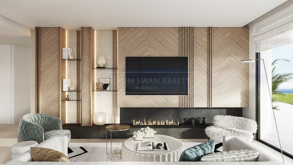 Benahavis, Penthouse unique avec vue panoramique sur la mer