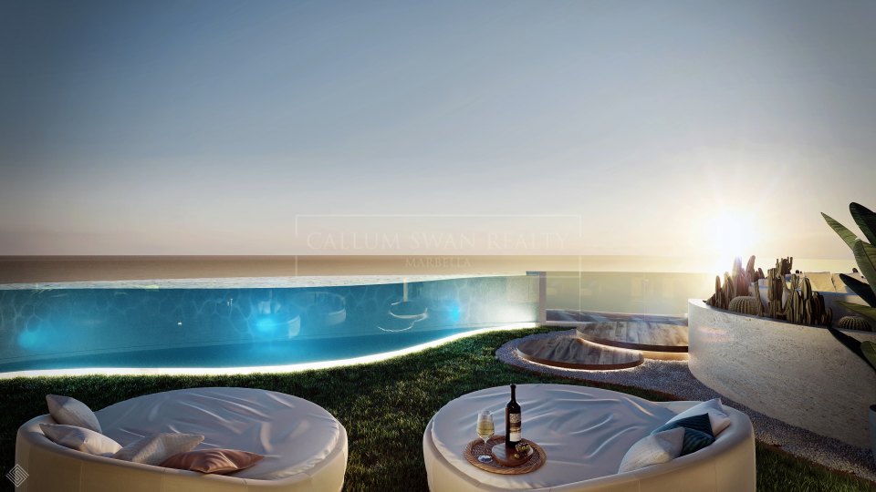 Benahavis, Penthouse unique avec vue panoramique sur la mer