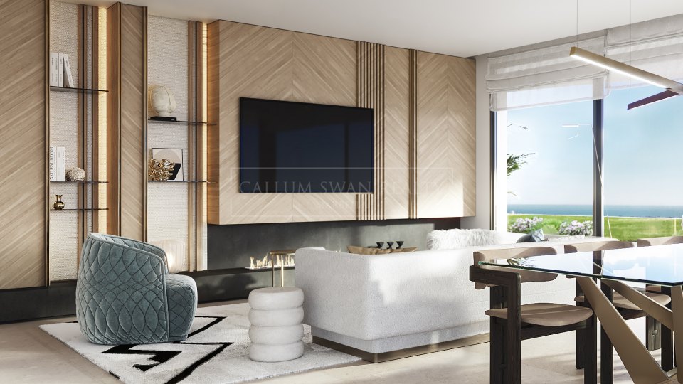 Benahavis, Penthouse unique avec vue panoramique sur la mer