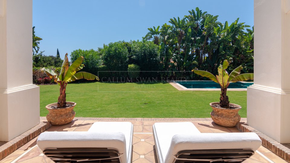 Marbella Golden Mile, Preciosa villa familiar con encanto andaluz en Balcones de Sierra Blanca