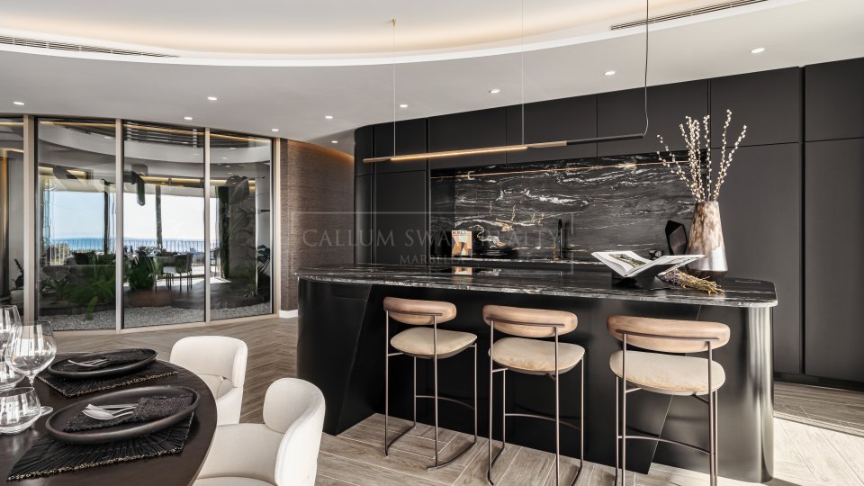 Benahavis, Appartement de luxe exceptionnel à vendre avec vue ouverte sur la mer