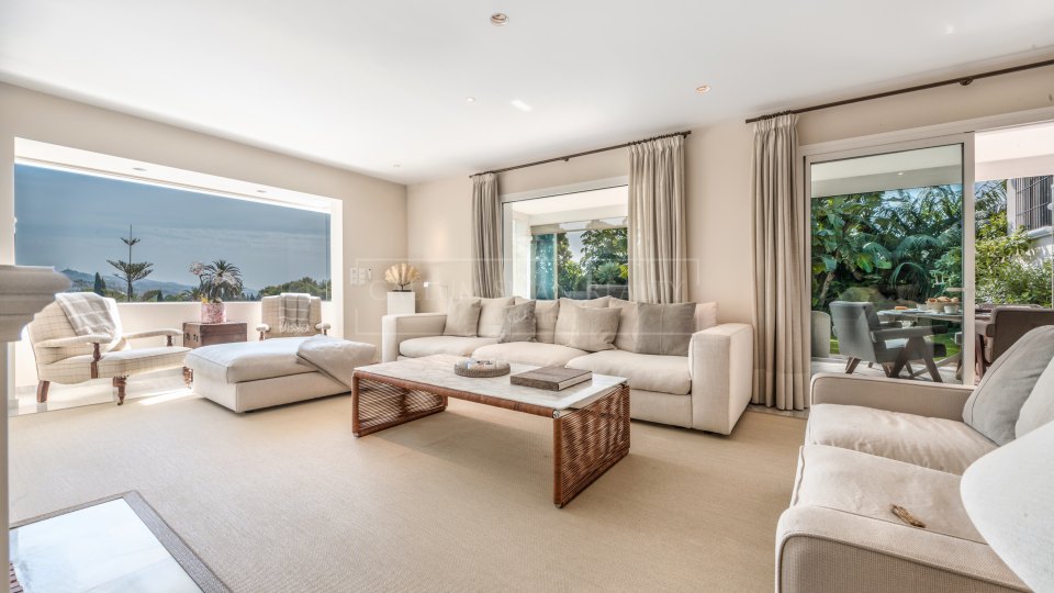 Marbella Golden Mile, Preciosa villa familiar con impresionantes vistas al mar en Cascada de Camoján