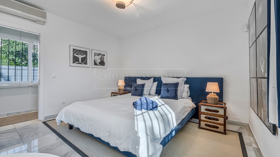 Marbella Golden Mile, Preciosa villa familiar con impresionantes vistas al mar en Cascada de Camoján