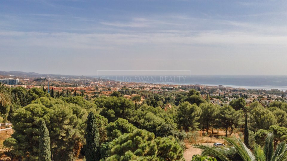 Marbella Golden Mile, Preciosa villa familiar con impresionantes vistas al mar en Cascada de Camoján