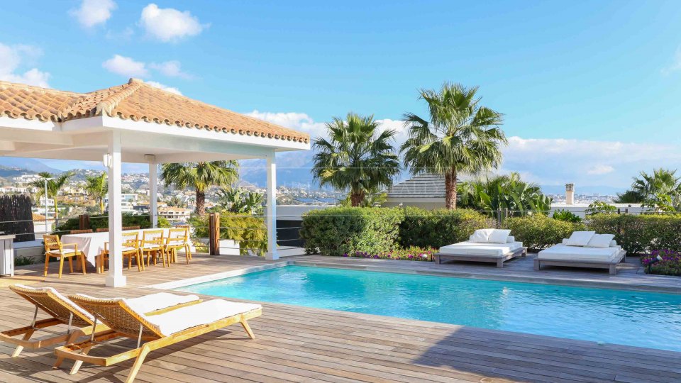 Benahavis, Encantadora Villa de una sola planta en venta en La Alqueria, Benahavis