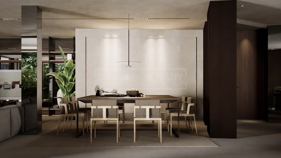 Nueva Andalucia, Villa moderna en construcción en el Valle del Golf de Nueva Andalucía