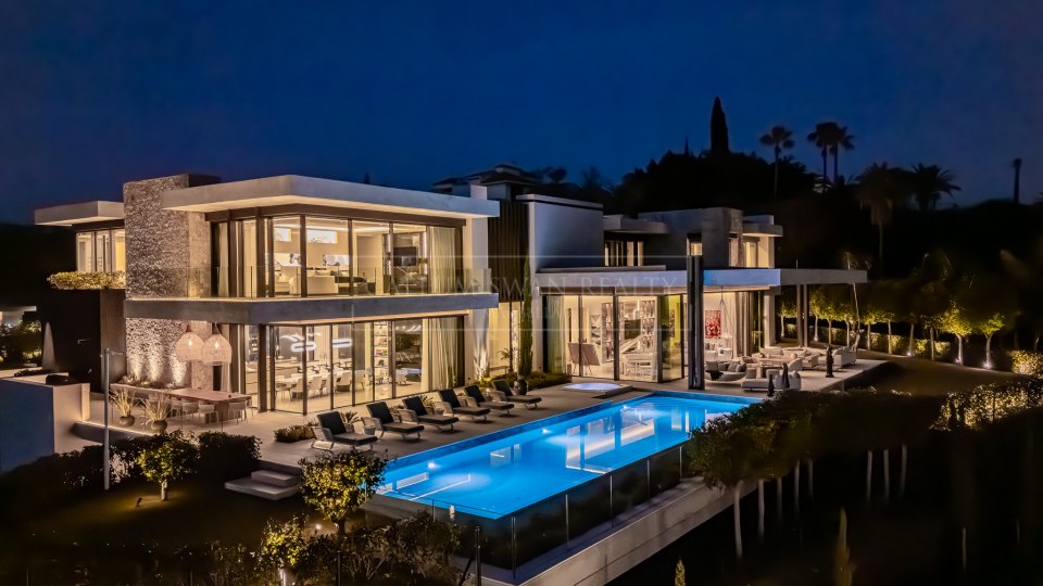 Benahavis, Villa excepcional con vistas panorámicas en venta en La Quinta, Benahavís