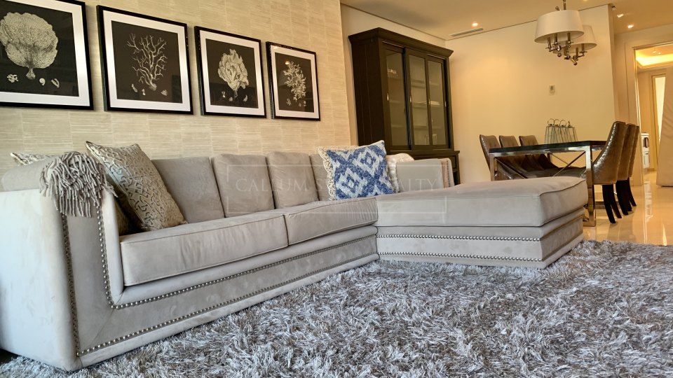 Marbella Golden Mile, Appartement de luxe au rez-de-chaussée à La Trinidad