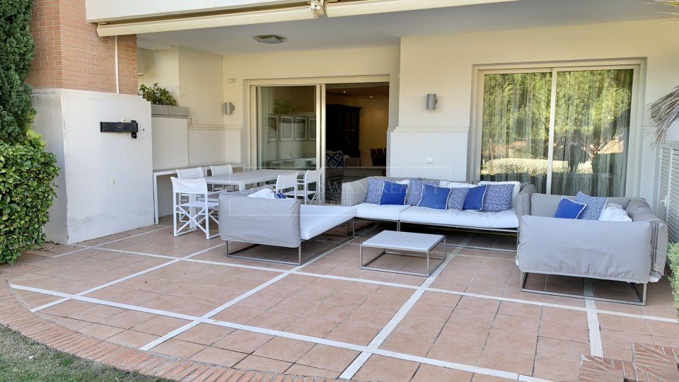 Marbella Golden Mile, Appartement de luxe au rez-de-chaussée à La Trinidad