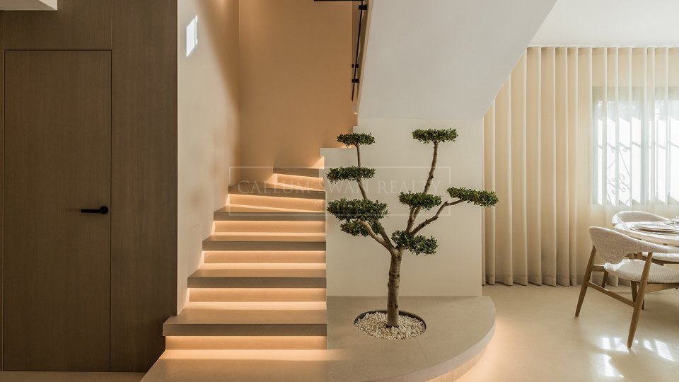 San Pedro de Alcantara, Maison familiale en bord de mer à San Pedro Beach, à distance de marche de la plage et des commodités