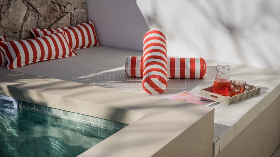 San Pedro de Alcantara, Maison familiale en bord de mer à San Pedro Beach, à distance de marche de la plage et des commodités