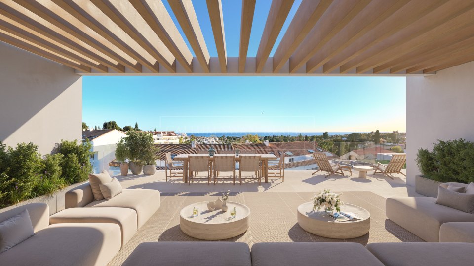 Nueva Andalucia, Penthouse de luxe contemporain à Nueva Andalucía, Marbella
