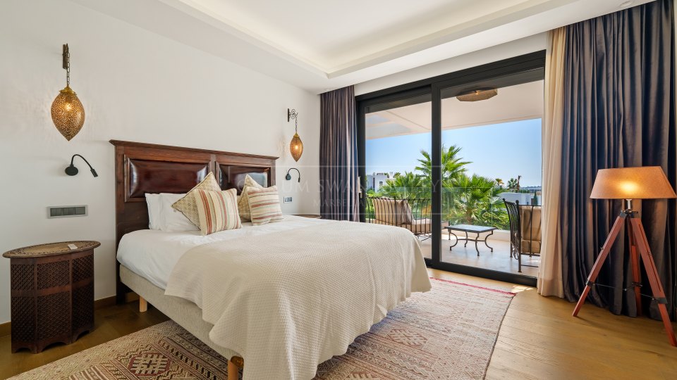 Nueva Andalucia, Contemporary Six-Bedroom Home in Marbella’s Golf Valley