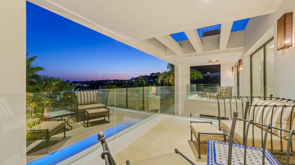 Nueva Andalucia, Contemporary Six-Bedroom Home in Marbella’s Golf Valley