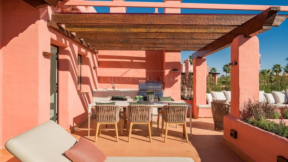 Estepona, Penthouse spacieux en bord de mer à Cabo Bermejo, Estepona