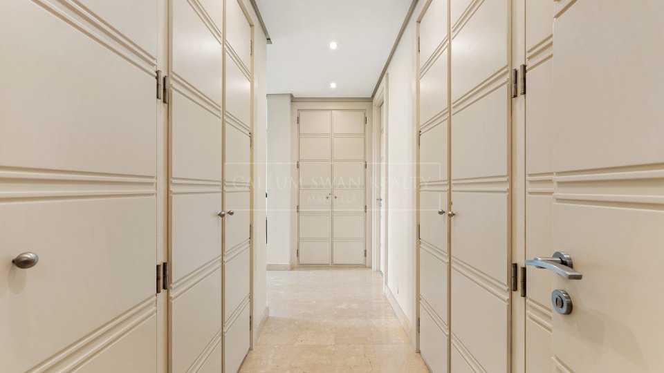 Marbella Golden Mile, Appartement de trois chambres à La Trinidad avec vue sur la mer sur le Golden Mile de Marbella