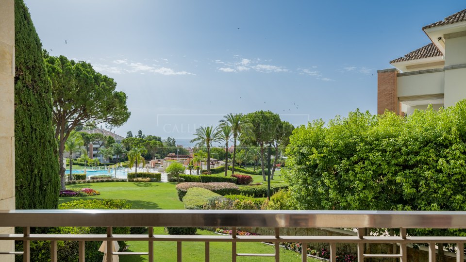 Marbella Golden Mile, Appartement de trois chambres à La Trinidad avec vue sur la mer sur le Golden Mile de Marbella
