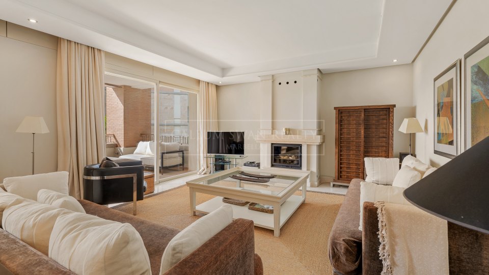 Marbella Golden Mile, Appartement de trois chambres à La Trinidad avec vue sur la mer sur le Golden Mile de Marbella