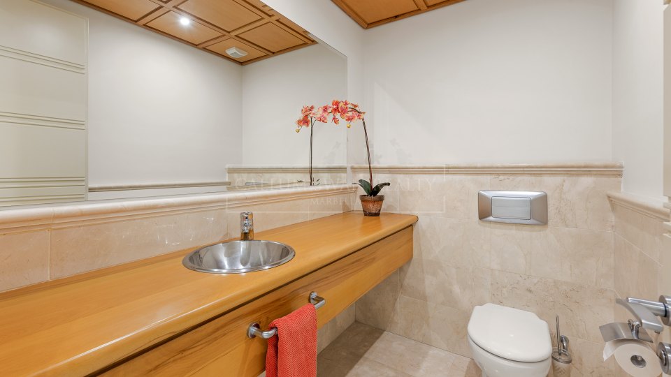 Marbella Golden Mile, Appartement de trois chambres à La Trinidad avec vue sur la mer sur le Golden Mile de Marbella