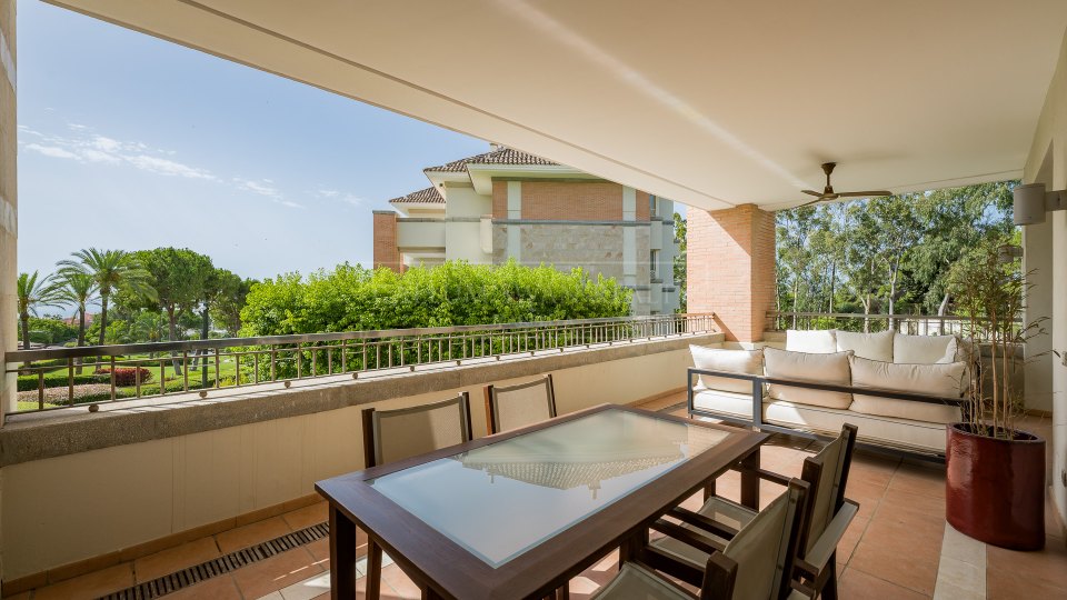 Marbella Golden Mile, Appartement de trois chambres à La Trinidad avec vue sur la mer sur le Golden Mile de Marbella