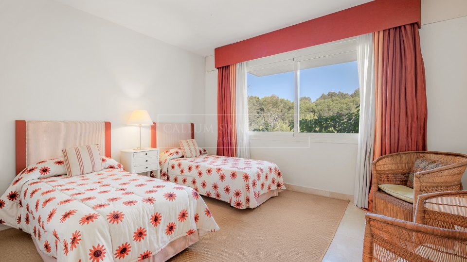 Marbella Golden Mile, Appartement de trois chambres à La Trinidad avec vue sur la mer sur le Golden Mile de Marbella