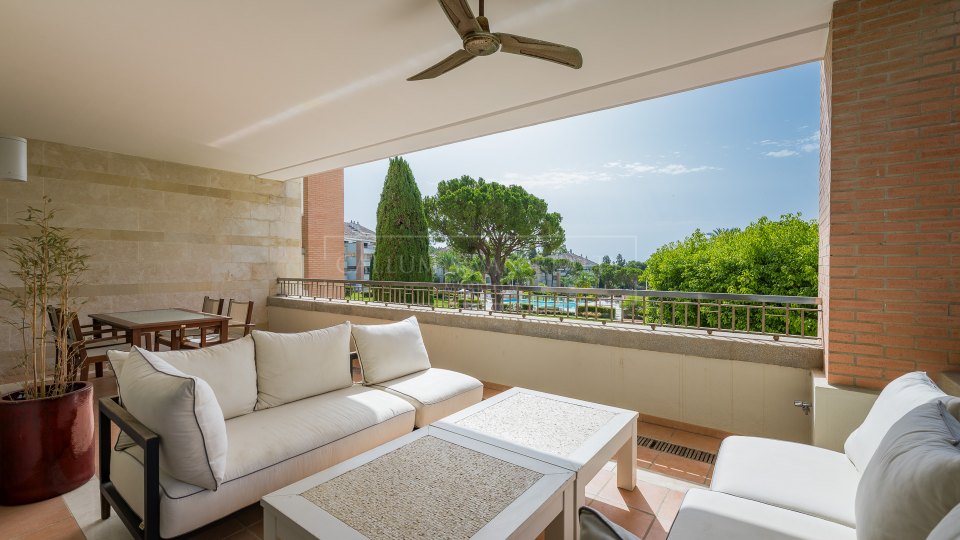 Marbella Golden Mile, Appartement de trois chambres à La Trinidad avec vue sur la mer sur le Golden Mile de Marbella