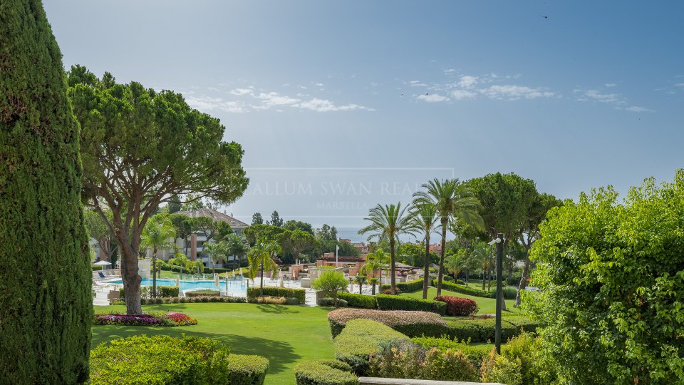 Marbella Golden Mile, Appartement de trois chambres à La Trinidad avec vue sur la mer sur le Golden Mile de Marbella
