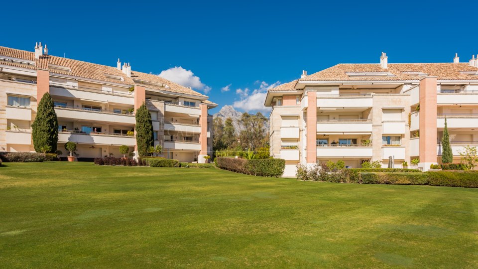 Marbella Golden Mile, Appartement de trois chambres à La Trinidad avec vue sur la mer sur le Golden Mile de Marbella