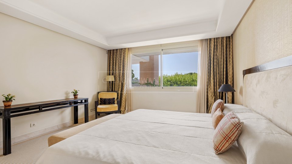 Marbella Golden Mile, Appartement de trois chambres à La Trinidad avec vue sur la mer sur le Golden Mile de Marbella