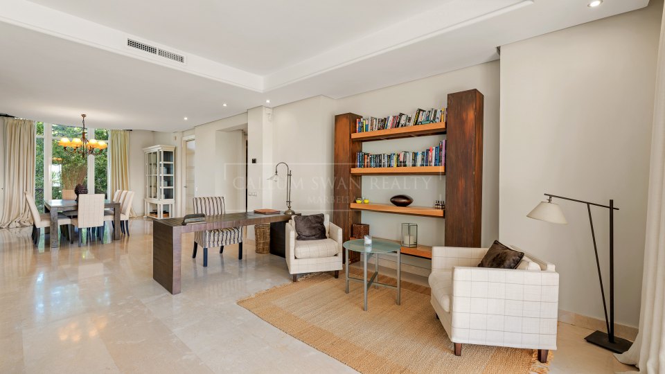 Marbella Golden Mile, Appartement de trois chambres à La Trinidad avec vue sur la mer sur le Golden Mile de Marbella