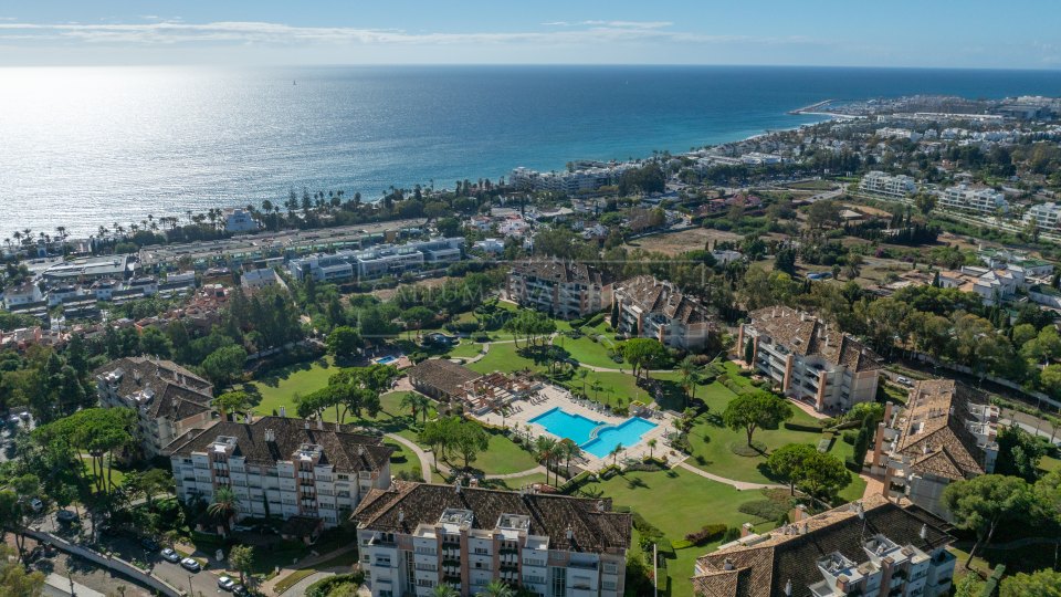 Marbella Golden Mile, Appartement de trois chambres à La Trinidad avec vue sur la mer sur le Golden Mile de Marbella