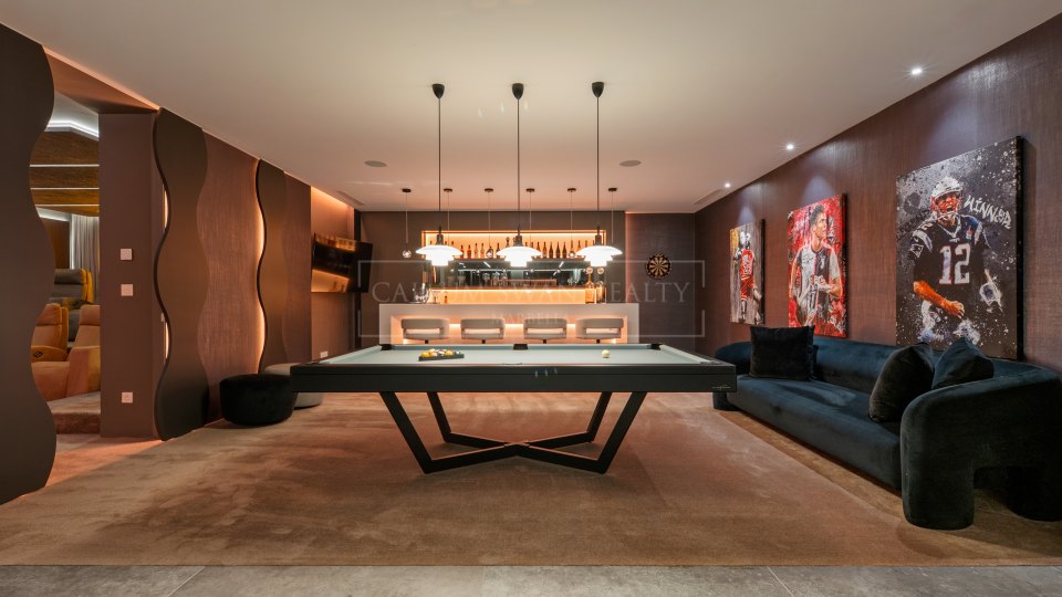 Benahavis, Villa contemporánea con vistas al mar en La Quinta, Benahavís
