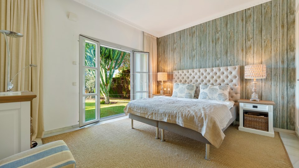 Marbella Golden Mile, Mediterranean Four-Bedroom Villa for Sale in Sierra Blanca, Marbella
