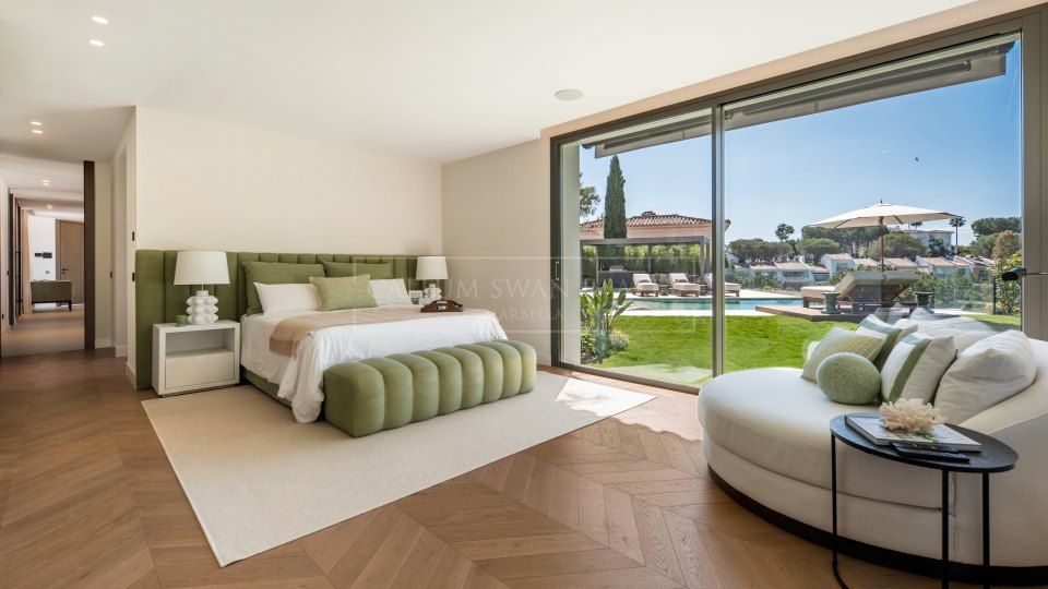 Benahavis, Villa de style méditerranéen de six chambres à vendre à El Herrojo, Benahavís