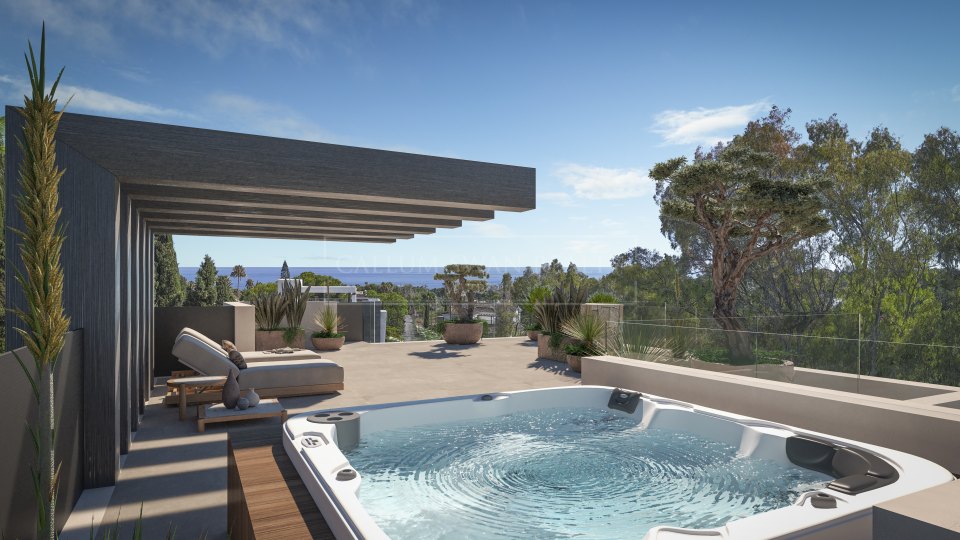 Marbella Golden Mile, Parcela con Proyecto de Villa en Venta en La Carolina, Milla de Oro de Marbella