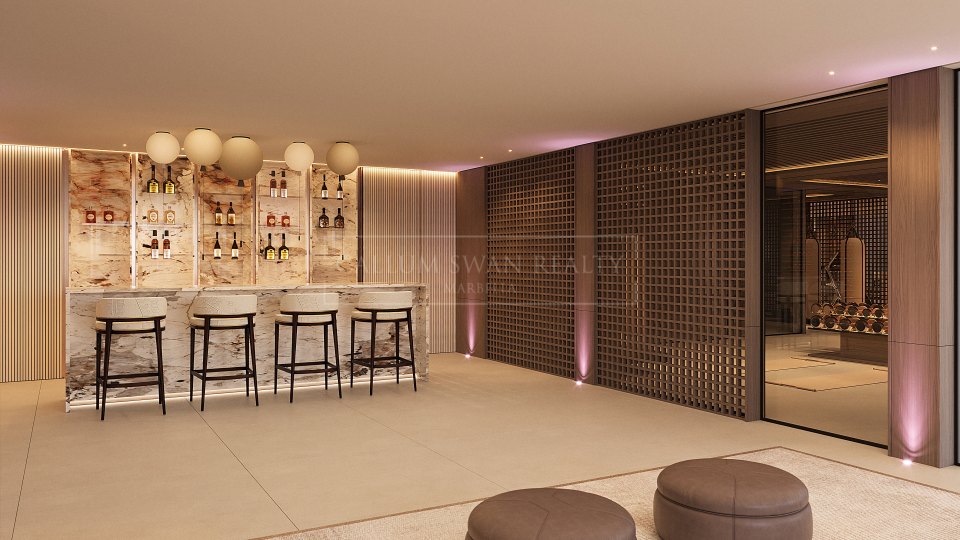Marbella Golden Mile, Parcela con Proyecto de Villa en Venta en La Carolina, Milla de Oro de Marbella