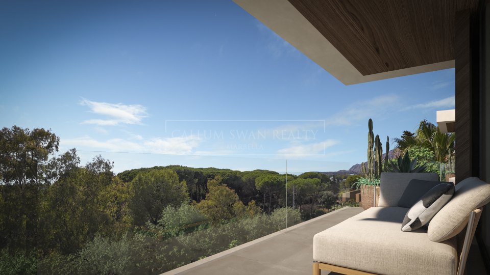 Marbella Golden Mile, Parcela con Proyecto de Villa en Venta en La Carolina, Milla de Oro de Marbella