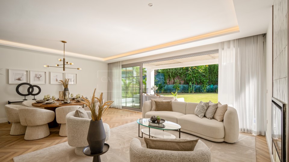 Benahavis, Villa de quatre chambres avec vue sur la montagne à vendre à Los Arqueros, Benahavís