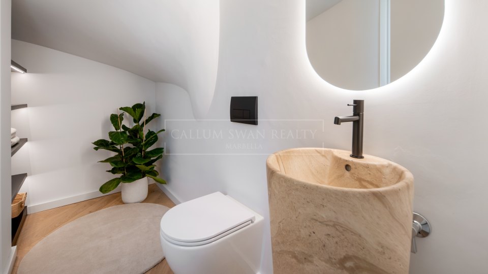 Nueva Andalucia, Penthouse duplex trois chambres à vendre dans le Aloha Hill Club, Nueva Andalucía