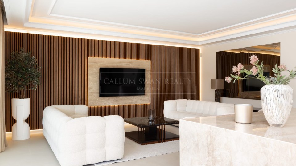 Marbella - Puerto Banus, Appartement de luxe en bord de mer à louer pour de courts séjours à Embrujo Banús