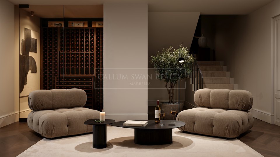 Nueva Andalucia, Newly Built Five-Bedroom Villa with Sea Views in Los Naranjos, Nueva Andalucía