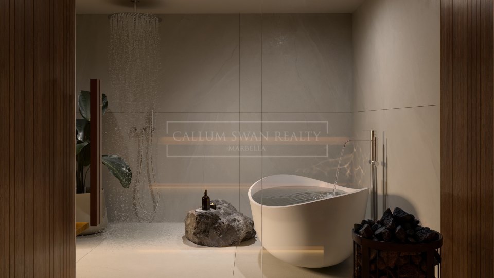 Nueva Andalucia, Newly Built Five-Bedroom Villa with Sea Views in Los Naranjos, Nueva Andalucía