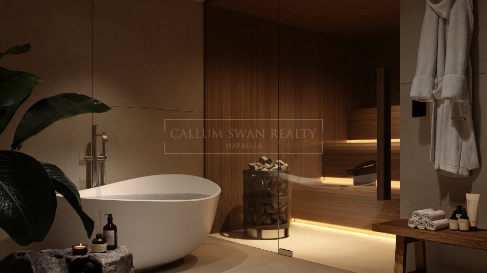 Nueva Andalucia, Newly Built Five-Bedroom Villa with Sea Views in Los Naranjos, Nueva Andalucía