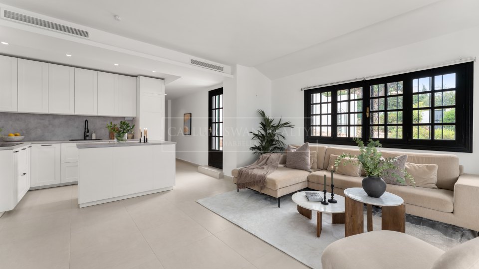 Nueva Andalucia, Appartement rénové de trois chambres à Aldea Blanca, Nueva Andalucía