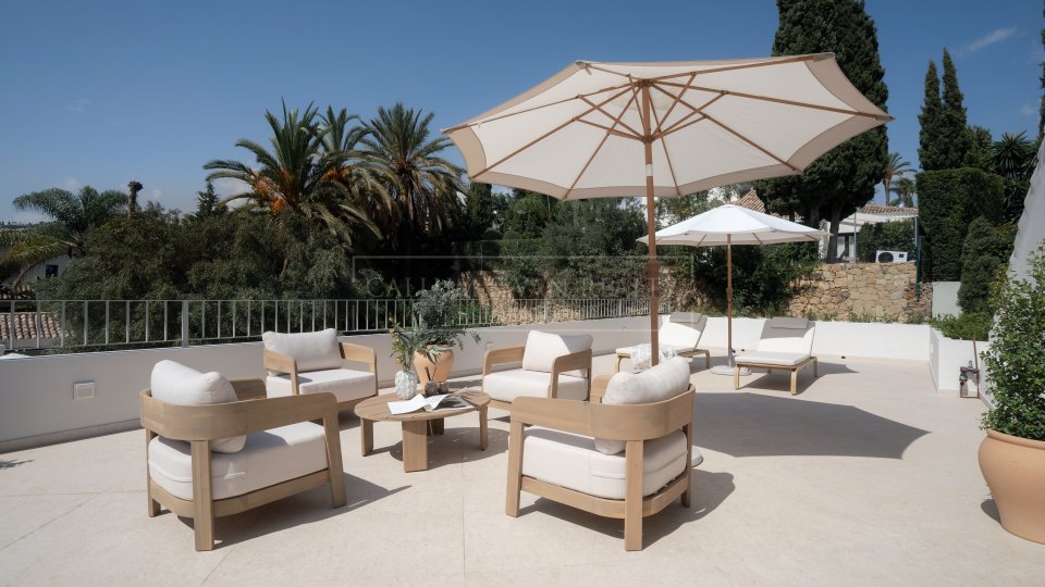 Nueva Andalucia, Villa de estilo mediterráneo renovada cerca de Los Naranjos Golf, Nueva Andalucía