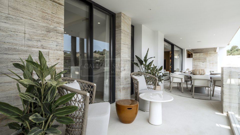 Nueva Andalucia, Nouvel appartement de luxe au rez-de-chaussée dans la vallée de golf de Nueva Andalucía