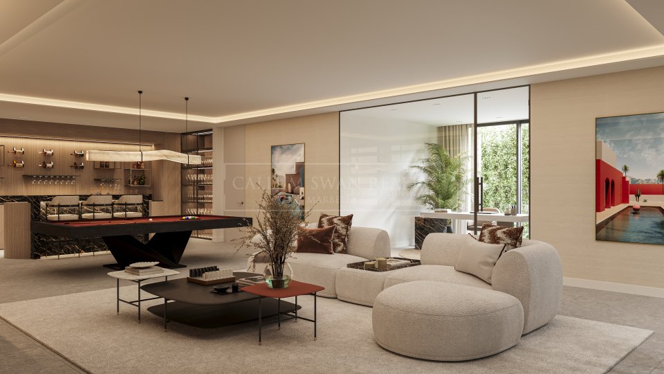 San Pedro de Alcantara, Villa de cinco habitaciones recién construida junto a la playa en Cortijo Blanco, San Pedro de Alcántara